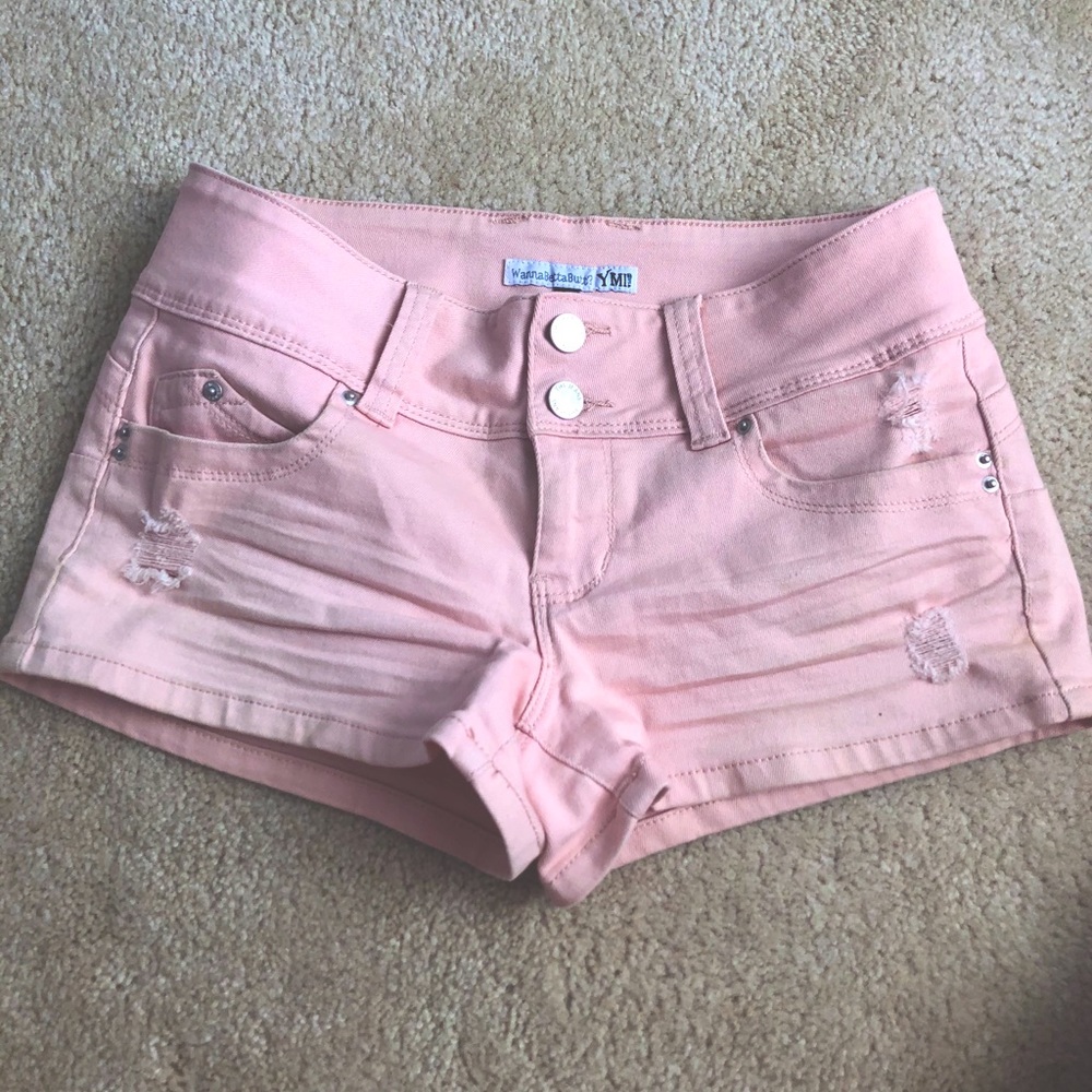 YMI Jeans High Waisted Jean Shorts